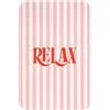 OnlyWow© Tappetini Bagno Rettangolare 40x60 cm Tappeto Scendi Doccia Bathmat Tappeti Antiscivolo Moderni Decorazioni Memory Foam Lavabile Rosa tenue - Rosso - Righe - Relax