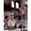 Triciclo Editores Gesù Bambino | Figure misteriose |Figure del presepe |Serie 11 cm| Progettato da José Luis Mayo Decorazione natalizia |Nascita