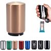 SUOXU - Apribottiglie magnetico automatico, regalo per birra per uomini, festa del papà, apribottiglie in acciaio inossidabile con pressione per mani deboli, artrite, apri tappi per birra e soda