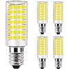 MENTA Lampadine LED E14 9W Equivalente a 75W, 750Lm, LED Mais lampadina E14 9W, Non Dimmerabile, Luce Bianca Fredda 6000K, 220-240 VAC, Risparmio Energetico Lampadine LED, lampade luci, 4 pezzi