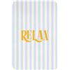OnlyWow© Tappeti Bagno Rettangolare 40x60 cm Tappetino Doccia Assorbente Bath Mat Decorazioni Memory Foam Tappeto Lavabile Moderni Arancione - Blu - Righe - Relax