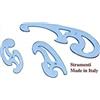 prodigital Architetto - set 3 Curvilinee Made in Italy NO IMPORTAZIONE strumenti professionali per il disegno tecnico