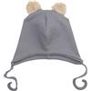 WOOLY ORGANIC Cappellino Wooly Organic con orecchie Teddy GOTS