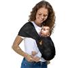 JOYNCLEON Fascia Portabebé in Rete Traspirante per Neonati e Bambini, Portabebé Leggero ed Ergonomico per l'Estate, Soluzione Antiscivolo con Avvolgimento Parziale, 0-36 Mesi