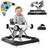 SUN BABY Girello Interattivo Pieghevole 6 Mesi+ - Bianco | Pulsanti, luci, suoni, tappo di sicurezza, struttura pieghevole