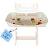 CATCHY - Raccoglicibo per Seggiolone - Compatibile con Stokke Tripp Trapp | Raccoglibriciole per Seggiolone - Seggiolone Venduto Separatamente - Accessorio per Seggiolone - Vassoio Raccogli-Cibo