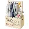 DUHARS Regali Neonato - Regalo Baby Shower, Regali Per Neogenitori, Regalo Nascita, Regali Gender Rivelare, Regalo Donna Incinta, Adatto a Donne O Regali Per Neonati Maschio, Cesto Prodotti Neonato