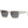 Philipp Plein Occhiali da Sole SPP005V Bianco opaco 57/18/145 Uomo