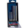 Bosch 5x Set di punte per martelli EXPERT SDS plus-7X | per Pietra morbida, Pietra dura, Ø 5,00, 6,00, 6,00, 8,00, 10,00 mm, Professional Accessorio Martello perforatore
