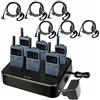 Retevis RB619 Walkie Talkie, 1650mAh Rechargeable Walkie-Talkie con Caricabatter
