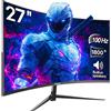 27 Pollici 100Hz Curvo Gaming Monitor Full HD 1080P da PC Schermo Speaker
