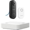 Reolink RLN4E + Video Doorbell PoE | Sistema NVR PoE 4K con archiviazione locale fino a 8 TB, supporto fino a 16 MP, ricerca video AI e videocitofono UHD 5 MP a 180°