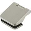 Dorma Glas Junior Office - Nastro per porte in vetro, spessore 8 - 10 mm, in alluminio, effetto acciaio inox, contenuto: 2 pezzi