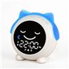 INXDOLHOM Sveglia per bambini, Sveglia digitale bambini, Snooze e 9 rumore bianco, Luminosità e volume regolabili, Allenatore per bambini per principianti ragazze ragazzi