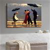 Yooyu Jack Vettriano Ritratto Pittura Stampata su Tela Poster e Stampa Immagini a Parete Opere d'Arte per Soggiorno Decorazioni per la casa 50x70cm Senza Cornice