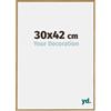 yd. Your Decoration - Cornice 30x42 cm - Faggio Chiaro - Cornice Decorativa Parete in Plastica con Vetro in acryl - Antiriflesso - 30x42 Cornice - Evry