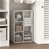 Furinno Reed Armadio multiuso a 5-Cubo aperti e contenitore per vestiti, organizer per riporre gli oggetti, Bianco