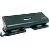 Rapesco PF75P0B1 Perforatrice a 4 Fori 75, Capacita 16 Fogli, Nero