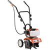 A.M.C. AMC Motozappa motocoltivatore zappatrice con motore a scoppio 2 tempi da 52 cc e con larghezza del raggio di lavoro di 300 mm e profondità di 150 mm zappette in acciaio rinforzato