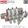 NGK Candele KAWASAKI ZX-10R Ninja SE 2018 / Kit Candela NGK IRIDIUM SILMAR9B9 ZX10R