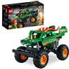 LEGO Technic Monster Jam Dragon, Set Monster Truck 2 in 1 con Pull-Back, Auto Offroad e Macchina Giocattolo Buggy, Giochi per Bambini e Bambine 42149