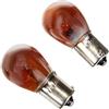 akhan-tuning Akhan BAU15S02C PY21W - Lampadina cromata 12V 21W, pin piegati