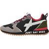 w6yz Scarpe sportive in tessuto tecnico e pelle scamosciata