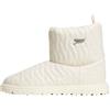 Tommy Jeans Tjw EN0EN03162 Stivali da neve da donna in nylon trapuntato Wl, beige, 3,5