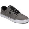 DC Shoes ADYS300046 Uomo Scarpe da Ginnastica Basse, Grigio (Black/Armor/Black 1ab), 44 EU