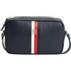 Tommy Hilfiger Th Corp Ess Aw0aw19333 Crossover - Borsa per fotocamera da donna, Blu (Blu Spaziale), One Size