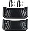 FIBOUND 2 Pezzi Rete Elastica per Auto e Camper, Borsa Portaoggetti Universale per Furgoni, per Riporre Telefono/Articoli da Toilette