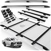 CHROMEMASTER | Barre Longitudinali Tetto e Barre Portatutto Compatibili con Mitsubishi L200 2015-2022 | Kit Dedicato per il Trasporto di Carico, Attrezzature, Box e Piattaforma da Tetto