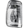 KINGVANS Freccia specchietto sinistro per Ford Transit V363 MK8 2014-2026 | lato conducente,connettore girevole,bianco