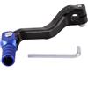 GOOFIT Nero e Blu Lega di Alluminio Ingranaggio Leva Cambio Leva Pedale Ingranaggio Pieghevole Leva Sostituzione per Cb250 Motocross Bike ATV Dirt PitBike