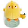 NICI Anello per dentizione Piu Piu 10cm Giallo - Peluche per Neonati e Bambini Piccoli da afferrare, coccolare, Scoprire e con Cui addormentarsi, Dondolo per dentizione