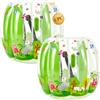 VEVOR Pallone Gonfiabile Trasparente Diametro Esterno 950mm Altezza 900 mm | Divertimento Sportivo per Giardino, Campeggio, Parco, Prato, Palla da Sumo, Set 2 pezzi, in PVC Rinforzato, Giochi di Squadra