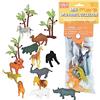 Wild Republic Polybag Mini Animale Selvaggio, Animali Di Plastica, Dodici Specie Della Giungla, Regalo Per Bambini, Ideale Per Giochi Interattivi