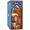 Green Slide Book Nook - Libreria vintage con puzzle 3D LED, 223 pezzi