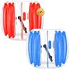 VEVOR Pallone Gonfiabile Trasparente Paraurti Diametro Esterno da 1,2 m | Divertimento Sportivo per Giardino, Campeggio, Picnic, Parco, Prato, Giochi Squadra, Set 2 pezzi, 2 Colori, in PVC Rinforzato