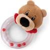 NICI Anello con sonaglio FC Bayern Orsetto Berni 14cm Rosso