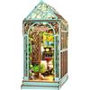 Green Slide Book Nook - Serra dell'artista puzzle 3D LED, 255 pezzi