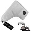 Generic Golf Driver Cover PU Pelle Impermeabile Chiusura Magnetica Donne Uomini | Putter Cover Mallet Putter Donne Uomini Accessori da Golf per Casa Prato Parco Giochi Campo da Golf Cortile Parco Esterno