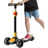Generic Monopattino pieghevole per bambini con freno a pedale | Monopattino pieghevole per bambini che enfatizza il design del manubrio regolabile con sicurezza del freno a pedale e