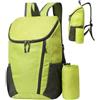 Generic Zaino da trekking pieghevole leggero da 20 litri Borsa da viaggio da | Zaino impermeabile in nylon - attrezzatura compatta per attività all'aperto, attrezzatura pratica per giovani escursionisti