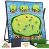 Monetais Set da Golf Antiscivolo Spesso 178x178 cm per Bambini | Golf indoor per bambini con superficie di gioco antiscivolo per giochi e allenamenti in famiglia