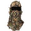Generic Cappello mimetico con foglie d'acero 3D, copertura per il viso | Cappello mimetico a foglia copertura per il viso per la caccia di tacchino giovanile, | Campeggio Camouflage Cappello a