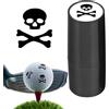 Generic Olio automatico impermeabile della palla da golf fuori fotosensibilità | Marcatore da golf Stamper Ball Stamper Accessori Timbro duraturo per identificazione rapida Libro di testo Accesso ai
