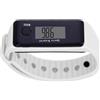 Generic Contapassi per orologio, display a LED, impermeabile, batteria lunga | Tracker portatile per esercizi semplice - pedometro digitale per corsa, camminata, attività all'aperto