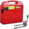 WILLQ Batteria LiFePO4 24V 20Ah/30Ah/40Ah/60Ah per carrello elevatore elettrico | Batteria al litio rimovibile per transpallet elettrico CBD15J-LI-S/CBD15-E1C1L