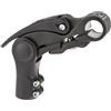 Generisch Attacco manubrio 1 1/8 pollici Promax Ahead morsetto 31,8 mm angolo di inclinazione regolabile da -10° a +90°